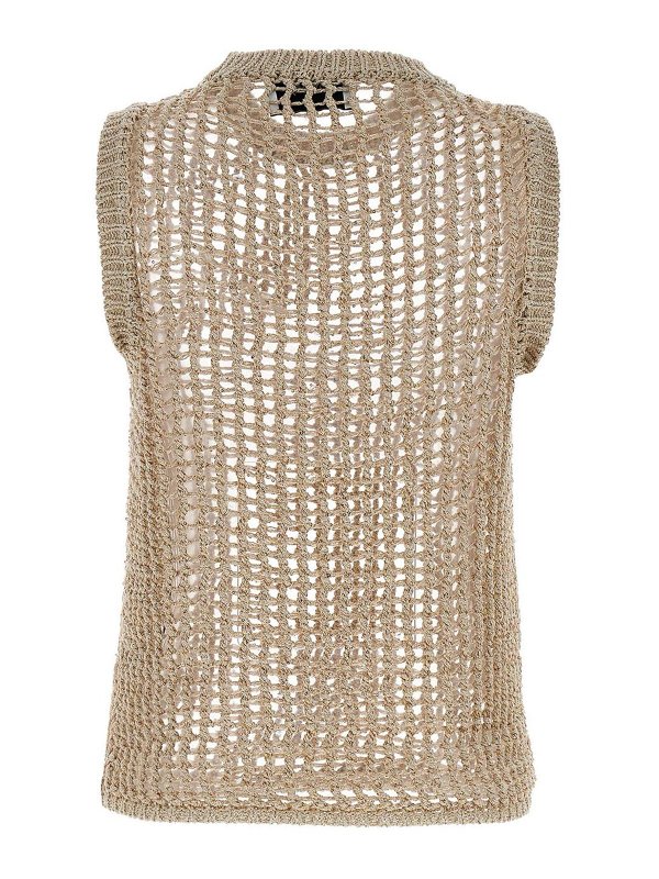 Nude: Tops & Débardeurs online - Top - Beige