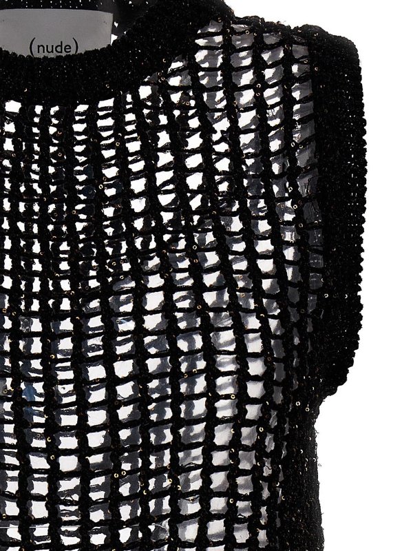 iKRIX Nude: Tops y camisetas sin mangas - Top - Negro