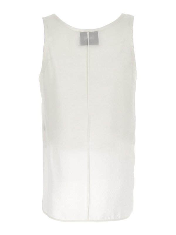 Nude: Tops und Tank Tops online - Top - Weiß