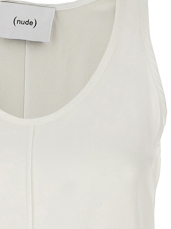 The Best Shops Nude: Tops und Tank Tops - Top - Weiß