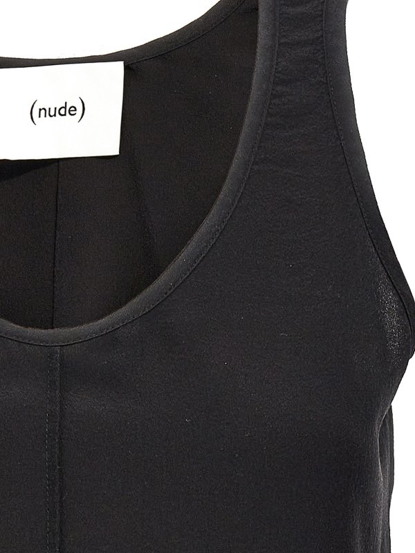 iKRIX Nude: Tops y camisetas sin mangas - Top - Negro