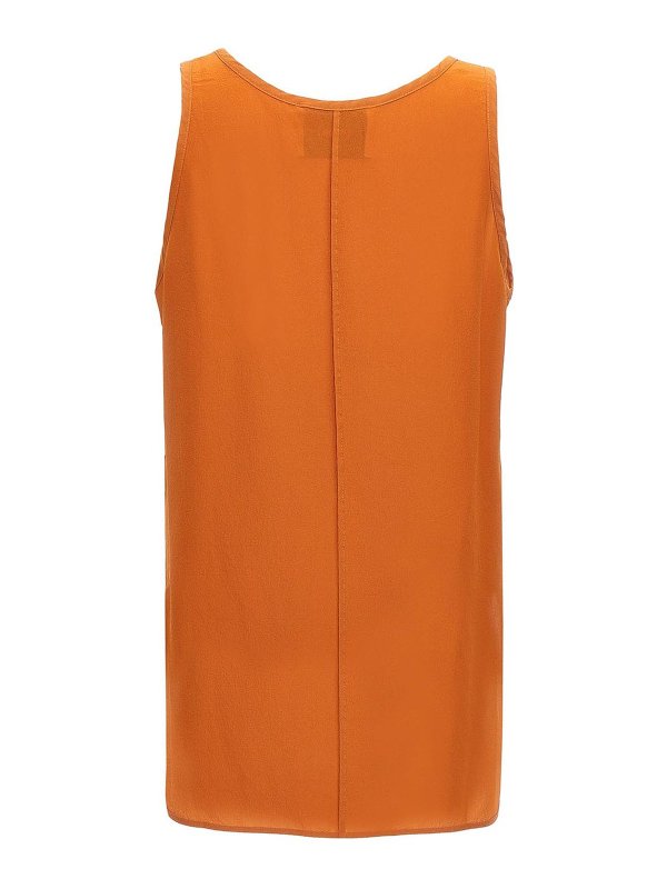 Nude: Top e canotte online - Canotta in seta