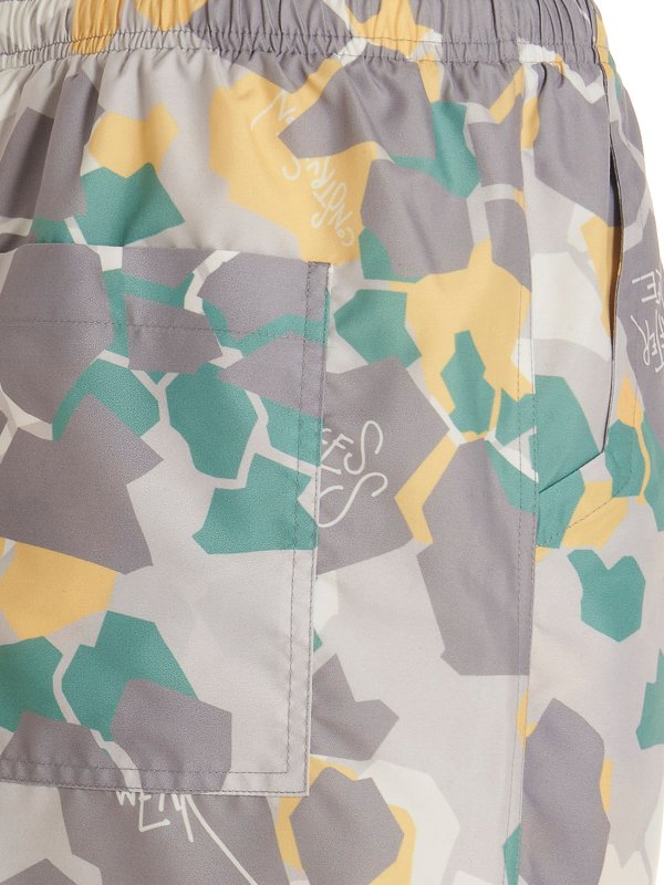 Shorts da spiaggia stampati shop online: OBJECTS IV LIFE