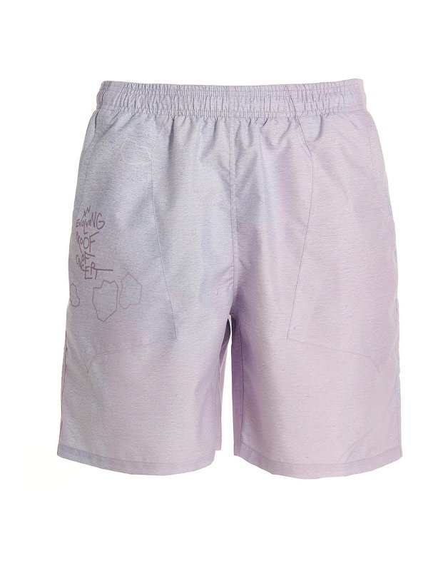 OBJECTS IV LIFE: Trousers Shorts - Printed beach shorts