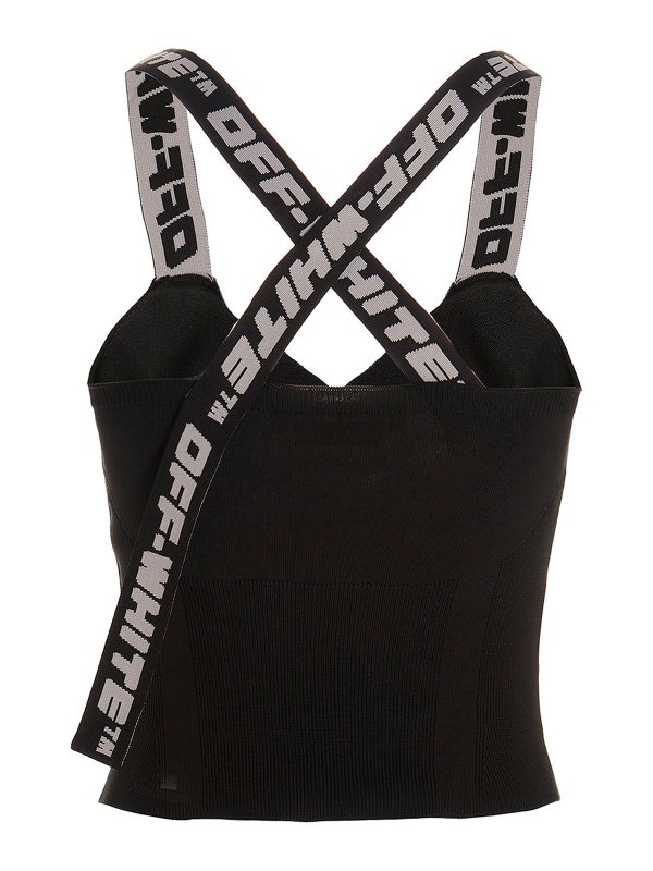 OFF-WHITE: Tops & Tank tops online - Logo top