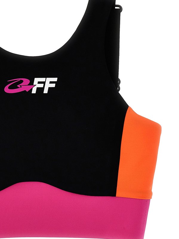 iKRIX OFF-WHITE: Tops & Tank tops - colour block sporty top