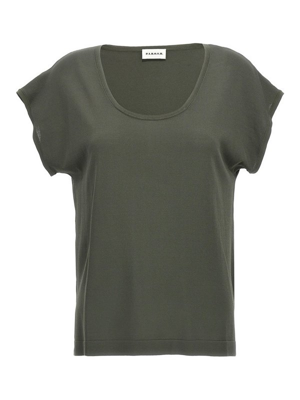 P.A.R.O.S.H.: Tシャツ - Tシャツ - 緑