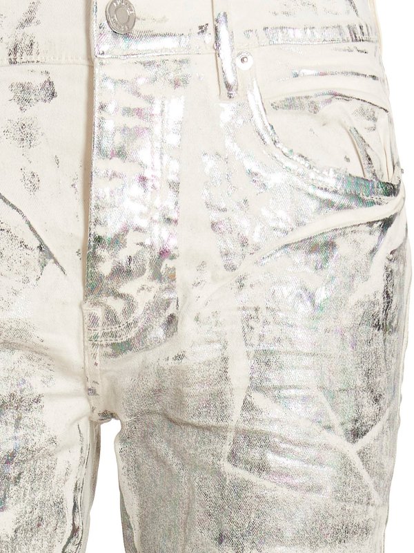 iKRIX PURPLE BRAND: スキニージーンズ - スキニージーンズ - 銀