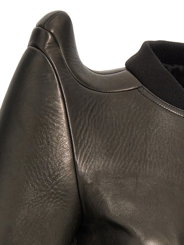 cropped tec flight jacket shop online: RICK OWENS