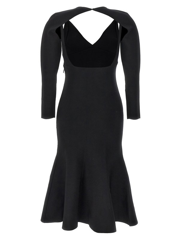 ROLAND MOURET: ニーレングスドレス online - 膝丈ドレス - 黒