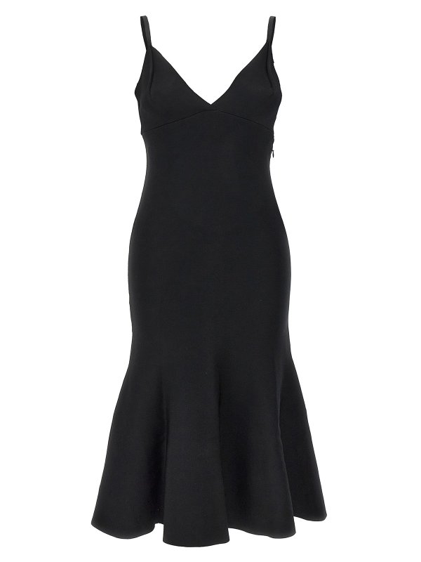 iKRIX ROLAND MOURET: ニーレングスドレス - 膝丈ドレス - 黒