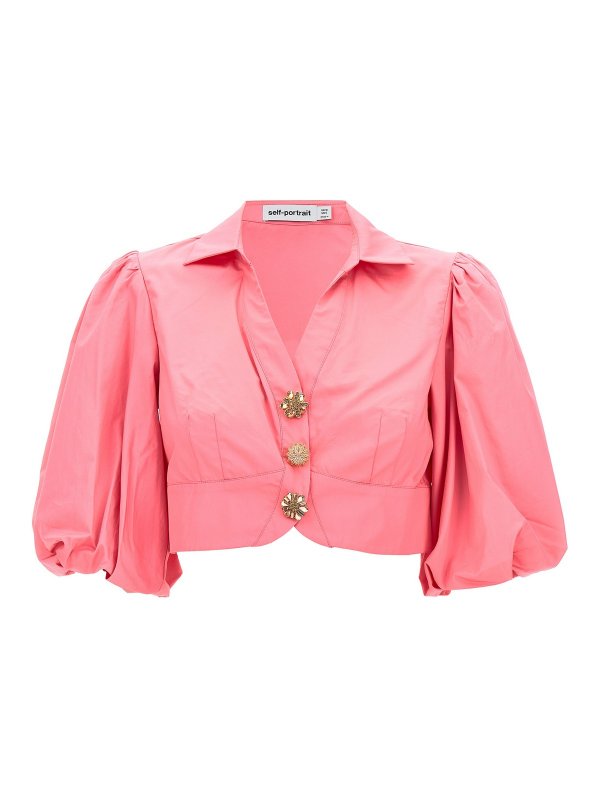 Self Portrait: Tops und Tank Tops - Top - Nude