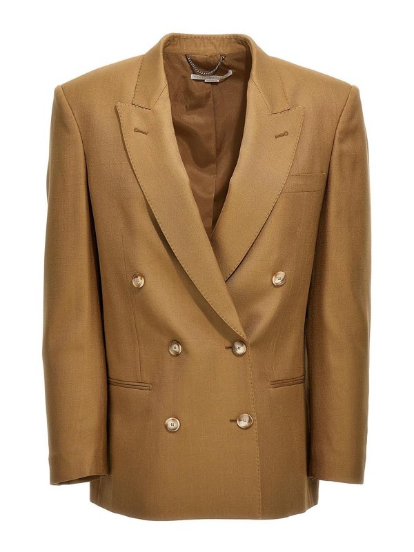 STELLA McCARTNEY: Blazer - Blazer - Marrón
