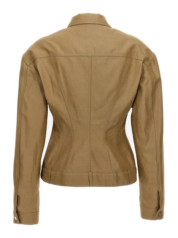 STELLA McCARTNEY: blazers online - waisted buttoned jacket