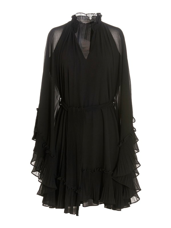 EMANUEL UNGARO: Vestidos media pierna - Vestido Midi - Negro