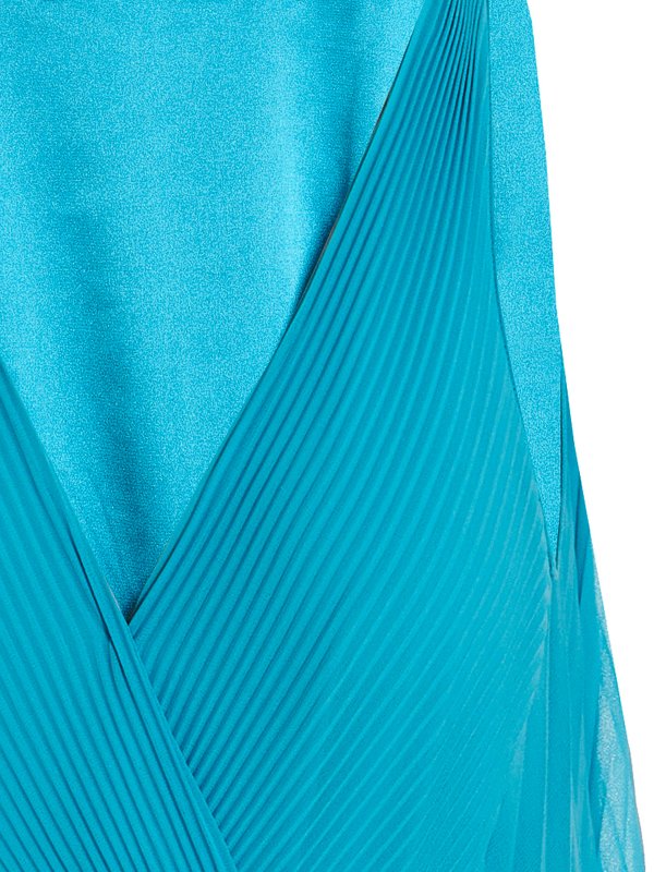 The Best Shops EMANUEL UNGARO: ニーレングスドレス - 膝丈ドレス - ライトブルー