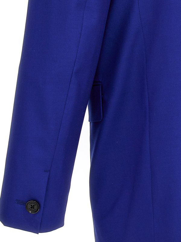 Double-breasted blazer jacket shop online: VERSACE