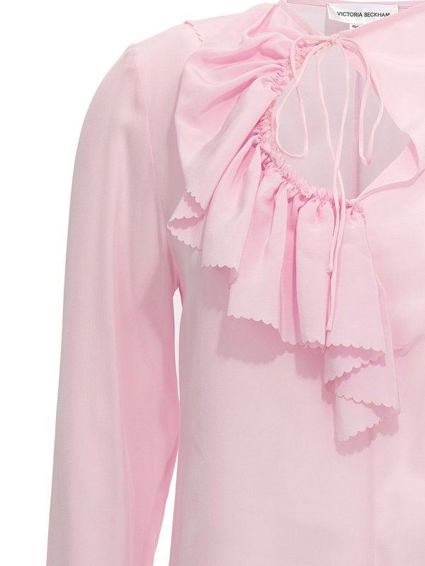iKRIX VICTORIA BECKHAM: blouses - Ruffles bloat