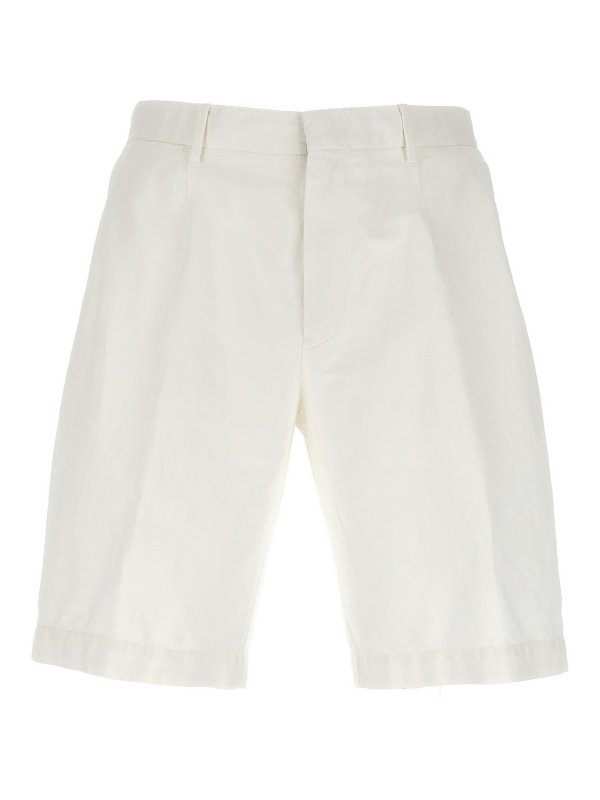 Z ZEGNA: トラウザーショーツ - ショートパンツ - 白