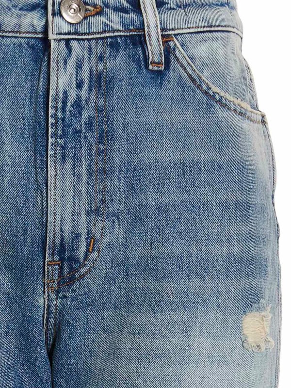 The Best Shops 3X1: Jeans à jambe droite - Jean Droit - Bleu