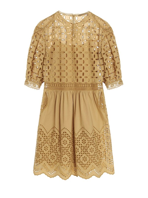 ALBERTA FERRETTI: クルーネック online - クルーネック - ベージュ