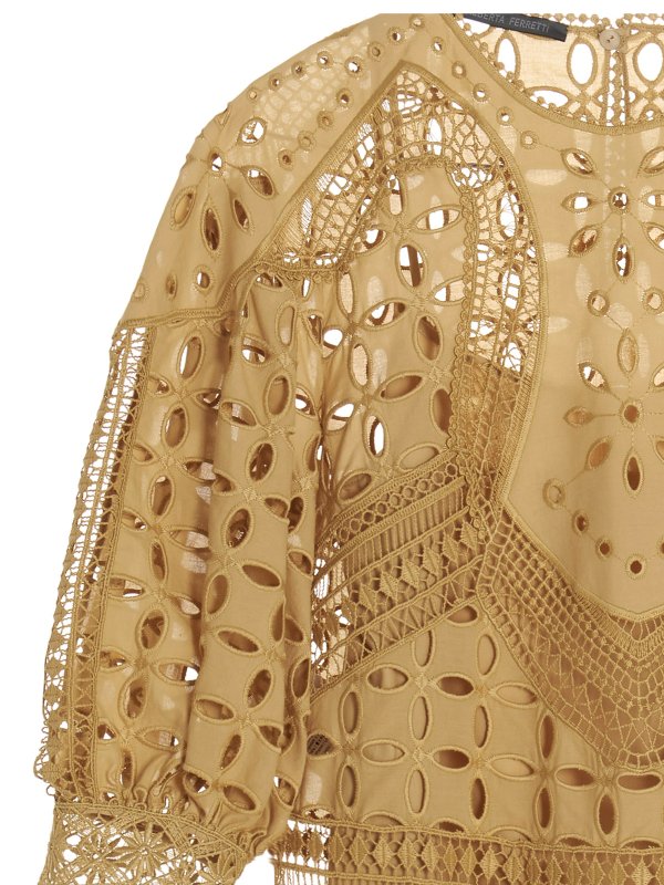 iKRIX ALBERTA FERRETTI: クルーネック - クルーネック - ベージュ