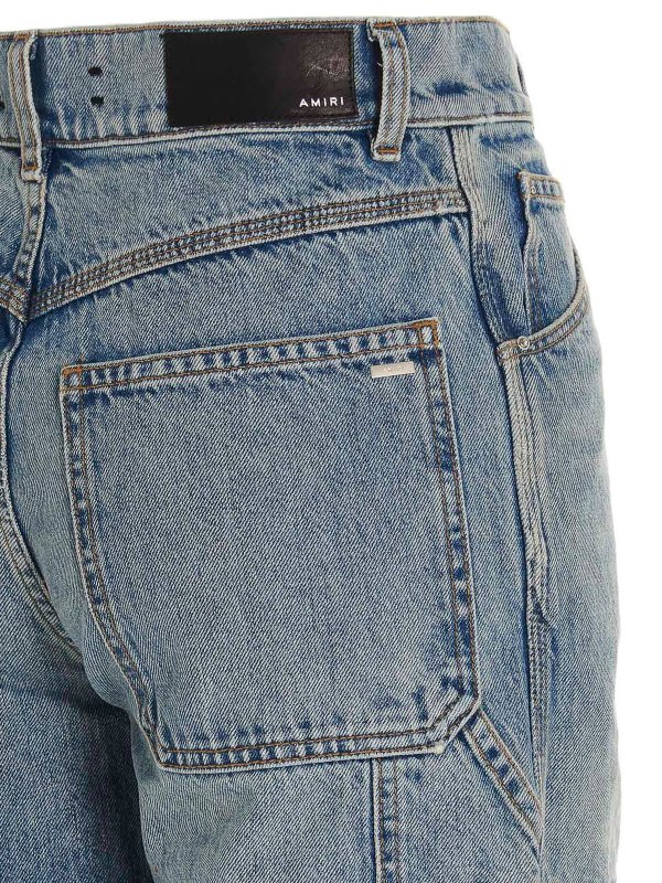 Vaqueros Rectos - Azul shop online: AMIRI