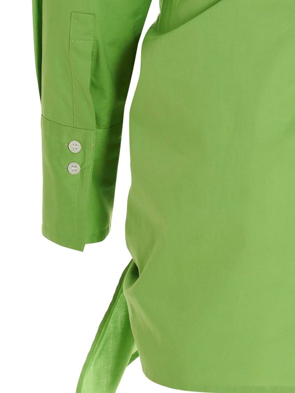 シャツ - 緑 shop online: GIUSEPPE DI MORABITO