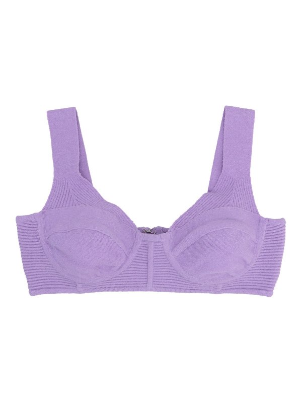 HERVE LEGER: Tops und Tank Tops - Top - Lila
