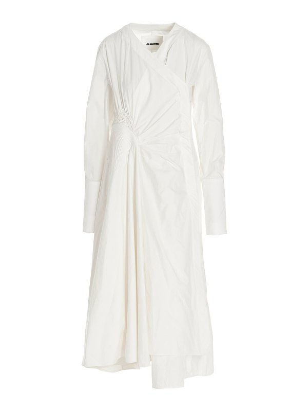 JIL SANDER: knee length dresses - Q24 dress