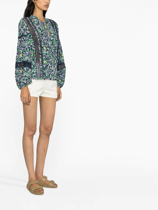 Diane von Furstenberg: ブラウス online - ブラウス - ブルー