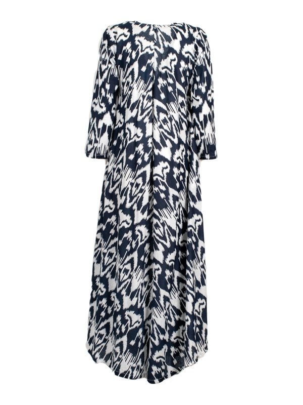 ELLEBLUE: ニーレングスドレス online - 膝丈ドレス - ブルー