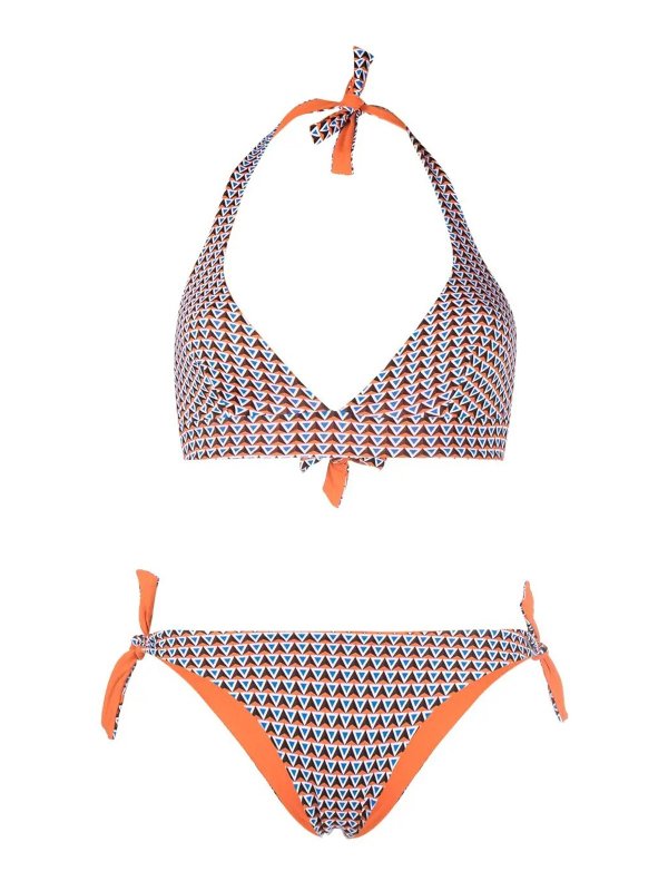 FISICO: bikinis - Geometric print bikini set