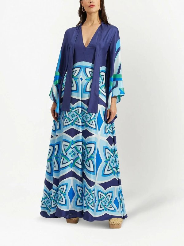 iKRIX LA DOUBLEJ: Vネック - Vネック - ライトブルー