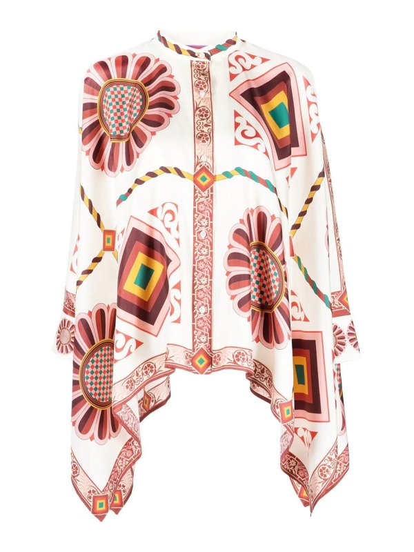 LA DOUBLEJ: Hemden - Hemd - Dunkelrot