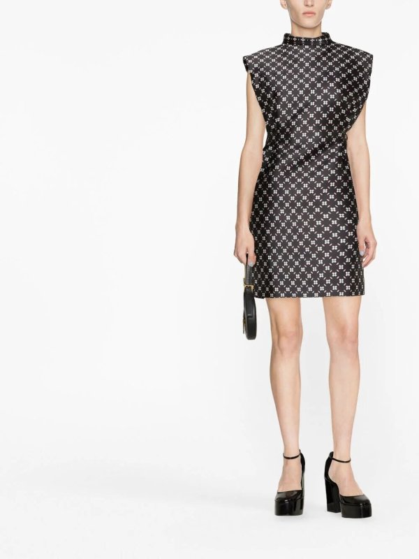 iKRIX LANVIN: ニーレングスドレス - 膝丈ドレス - 黒
