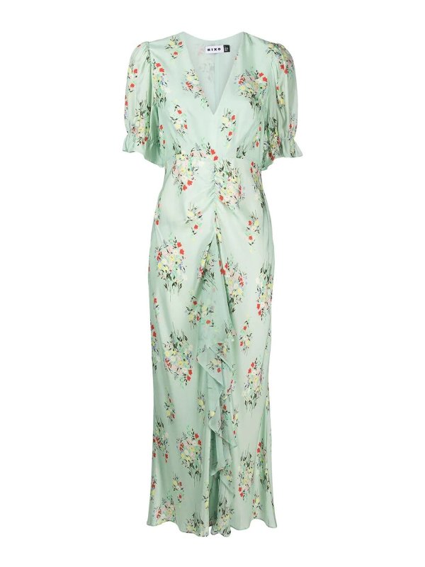 RIXO: v necks - Ariel dress
