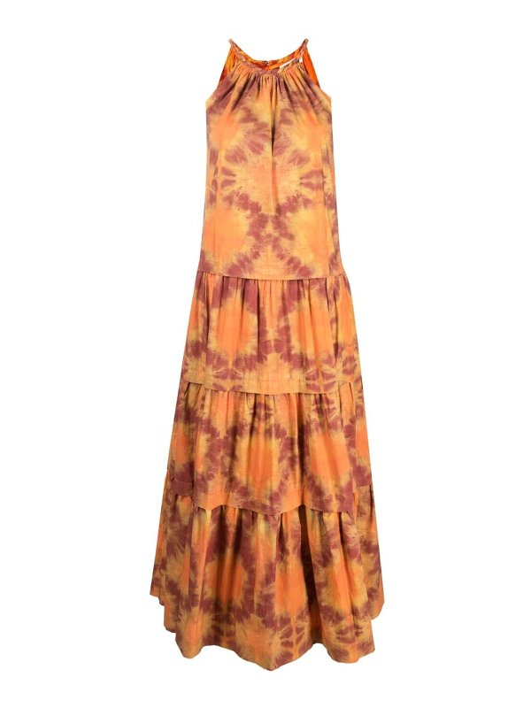 ULLA JOHNSON: Knielange Kleider - Knielanges Kleid - Silber