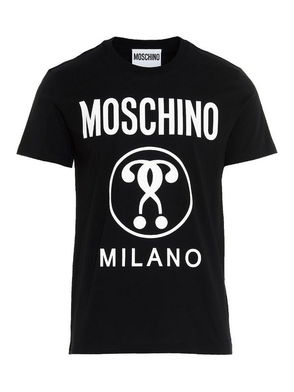 MOSCHINO: t-shirt - T-shirt con stampa