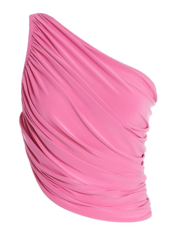 Norma Kamali: Tops y camisetas sin mangas - Top - Color Carne Y Neutral