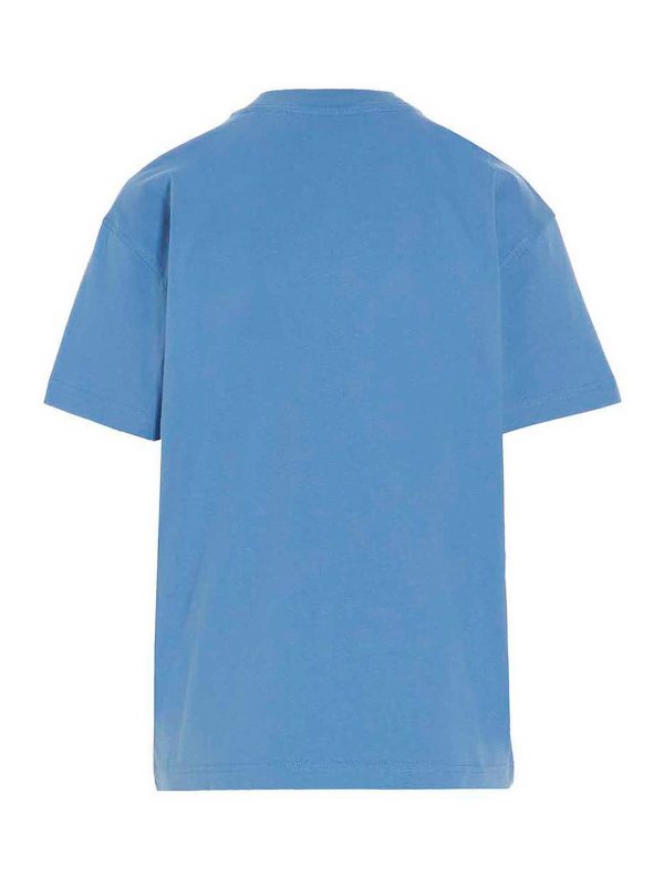 OFF-WHITE: Tシャツ online - Tシャツ - ライトブルー