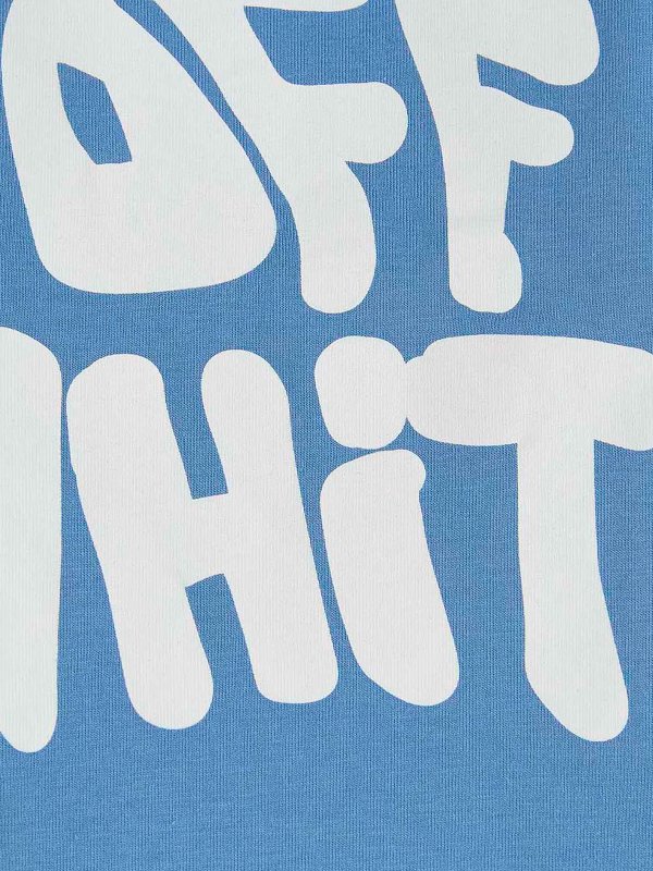 Tシャツ - ライトブルー shop online: OFF-WHITE