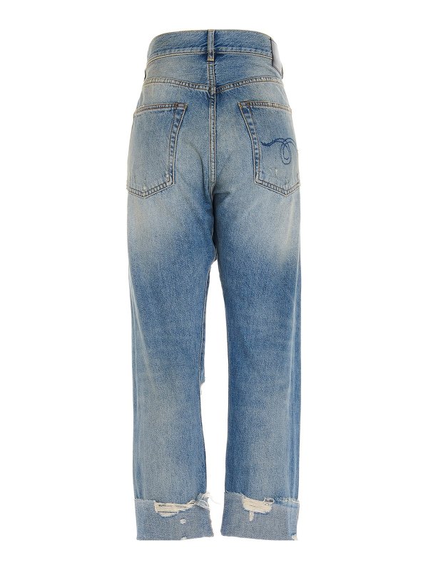 iKRIX R13: straight leg jeans - cross over jeans