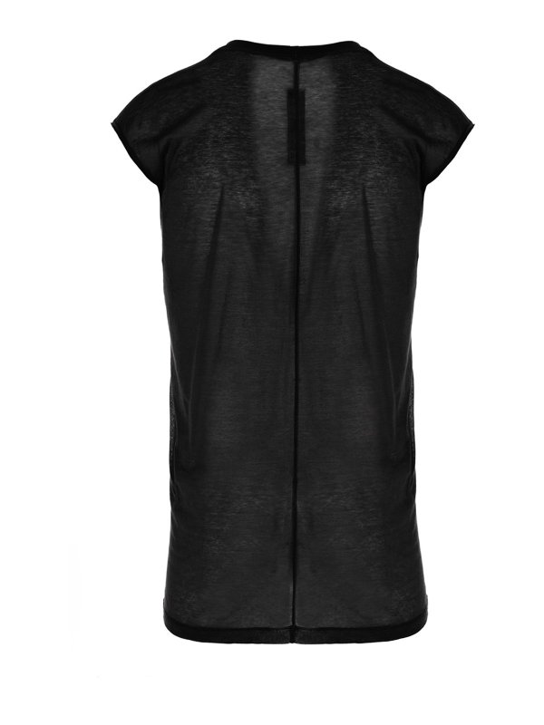 RICK OWENS: Tシャツ online - Tシャツ - 黒