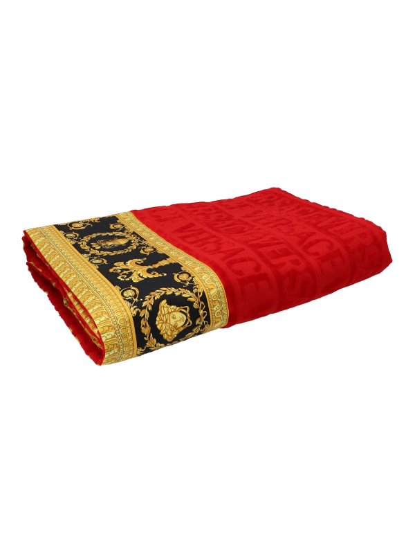 Accessoires De Plage Versace Accessoires De Plage Rouge