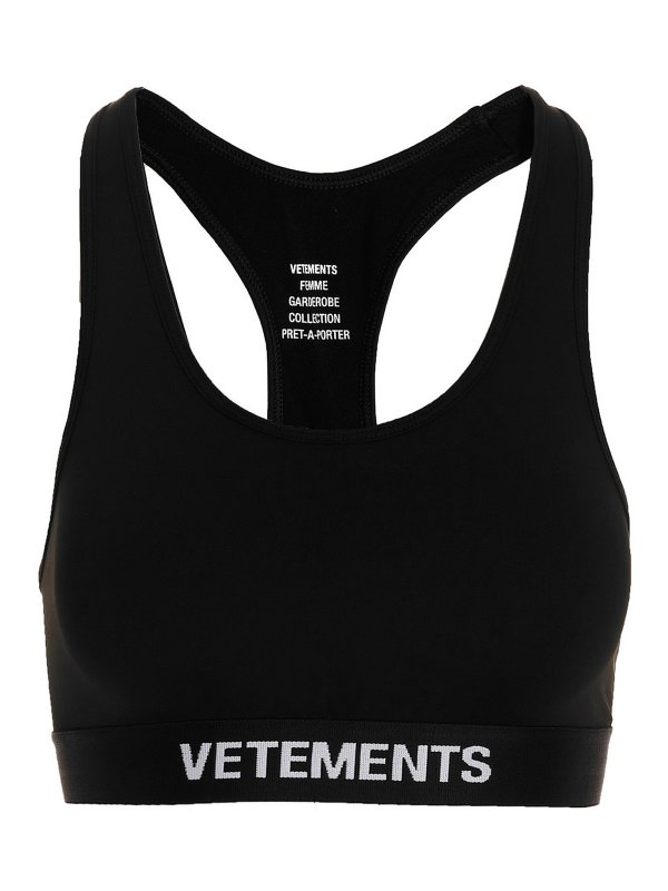 VETEMENTS: Tops & Tank tops - sport top