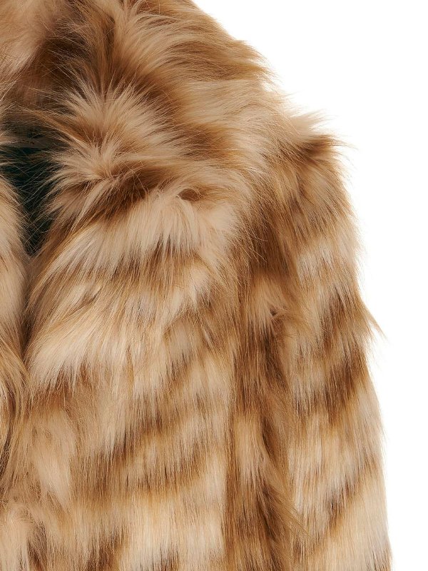 iKRIX ALABAMA MUSE: 毛皮＆シアリングコート - 毛皮/ムートンコート - マルチカラー