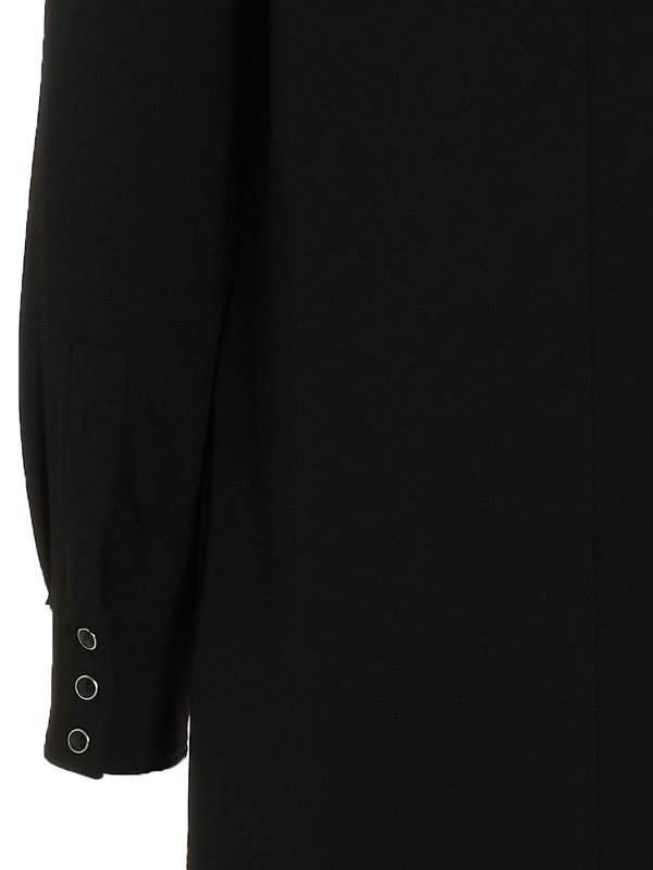 Robe Au Genou - Noir shop online: CAPASA