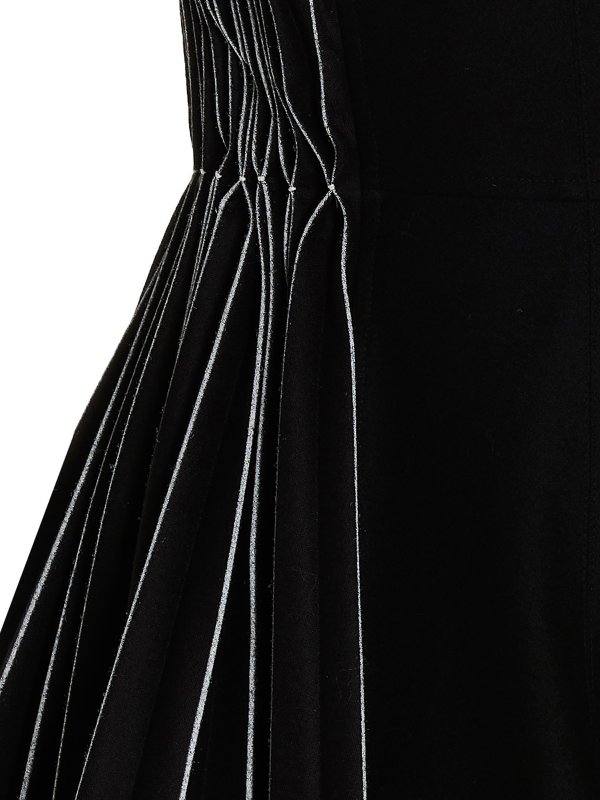 Knielanges Kleid - Schwarz shop online: GIOVANNI BEDIN