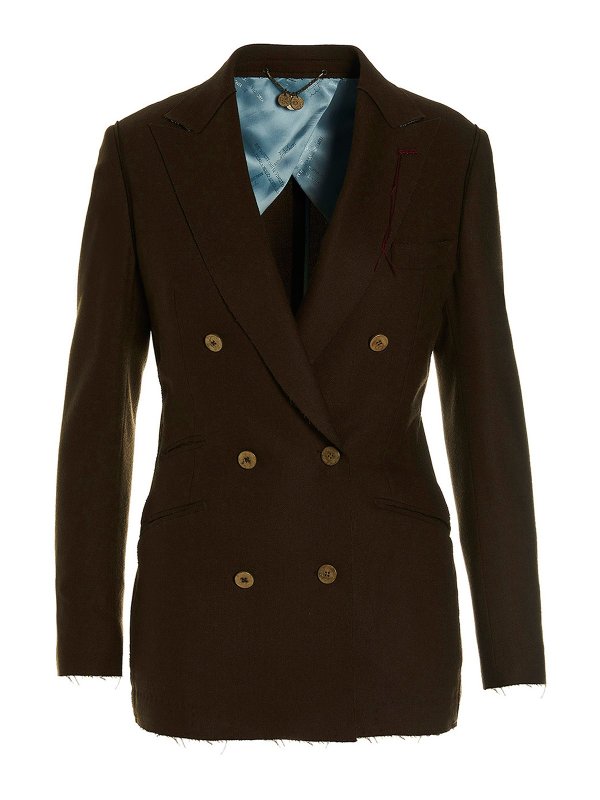 MAURIZIO MIRI: Blazer - Blazer - Verde